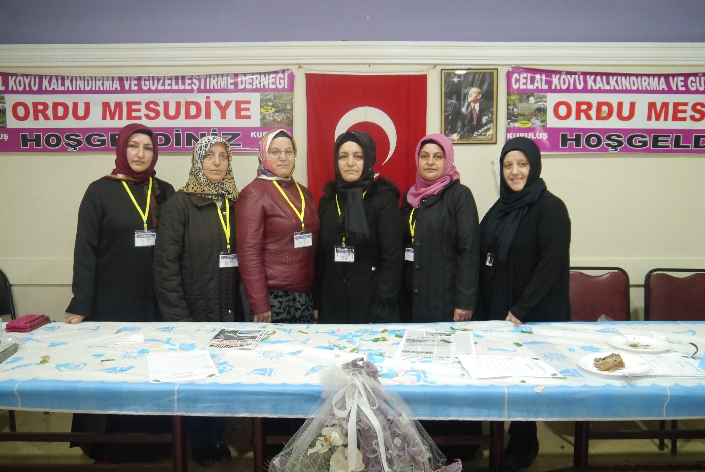 MESUDİYE CELAL KÖYÜ KADIN KOLLARI BAŞKANI MURADİYE AYBAKAN