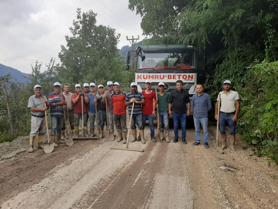KUMRU VE KORGAN’DA 15 KÖY BETON YOLA KAVUŞTU