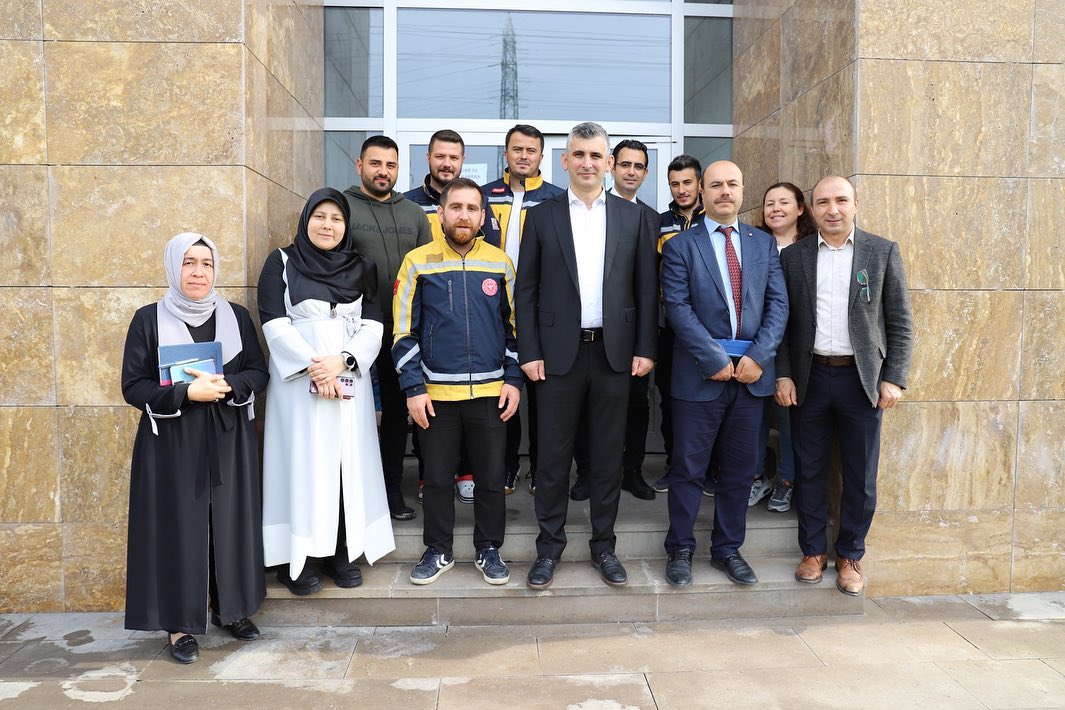 SAĞLIK MÜDÜRÜ DURSUN TÜZÜN’DEN İLÇE SAĞLIK MÜDÜRLÜKLERİNE ZİYARET