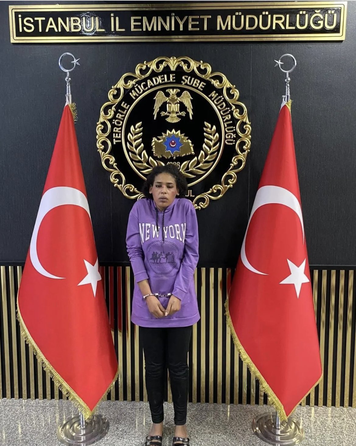 BOMBACI KADIN KÜÇÜKÇEKMECE'DE YAKALANDI