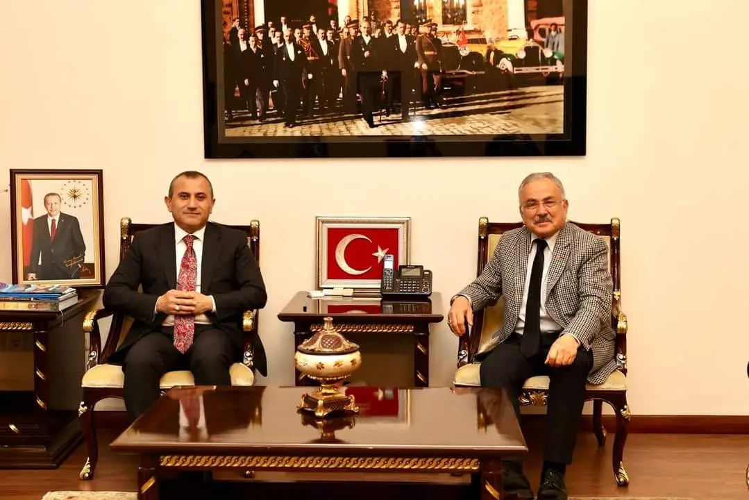 ORDU'YU YÖNETEN İKİ LİDER BULUŞTU