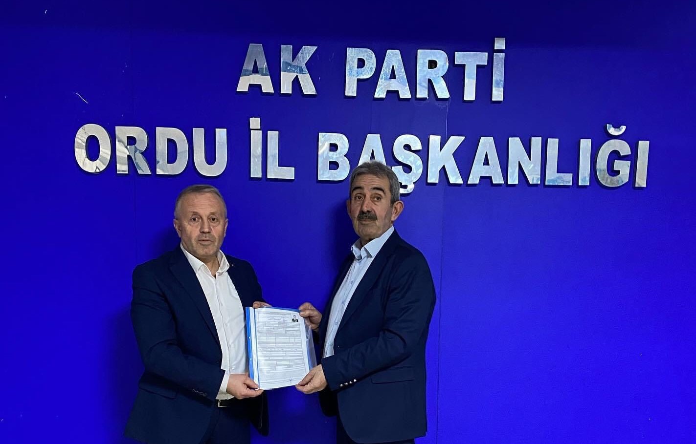 Salih Yaman Ak Parti Ordu Milletvekili A. Adayı