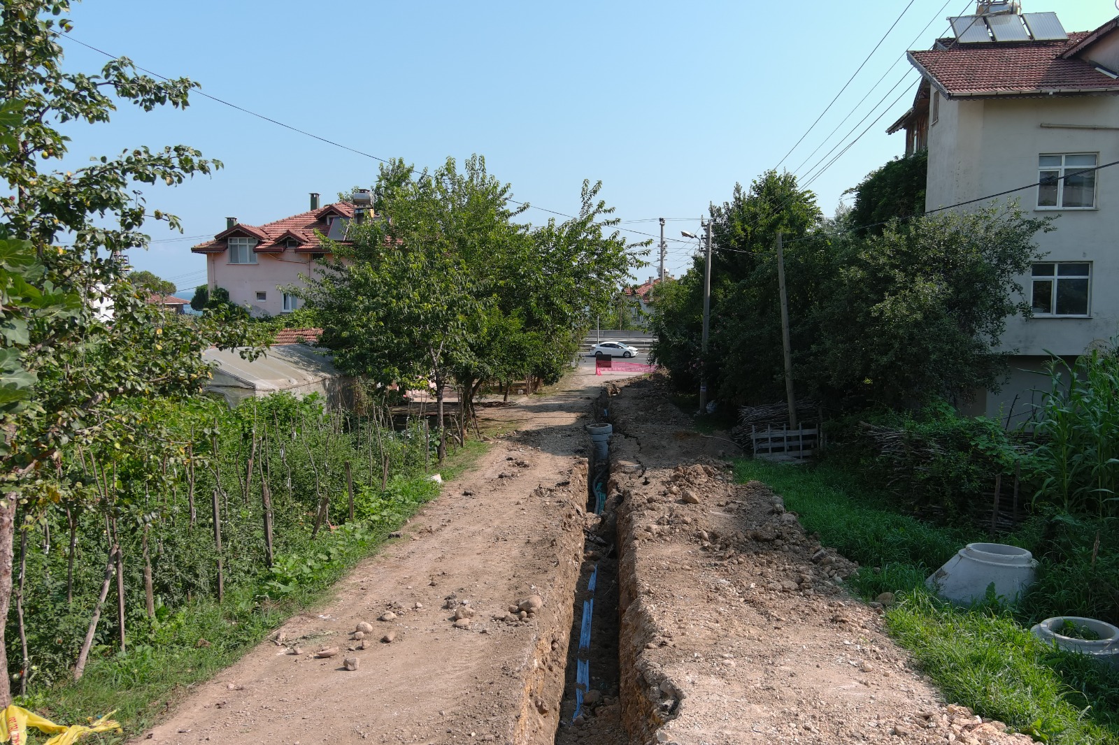 FATSA DOLUNAY MAHALLESİ'NDE ALTYAPI YENİLENİYOR