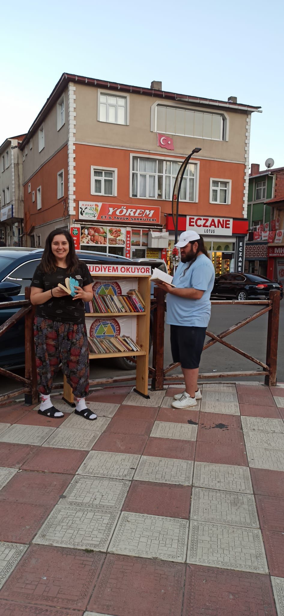 MESUDİYE’DE SOKAK KÜTÜPHANESİ AÇILDI