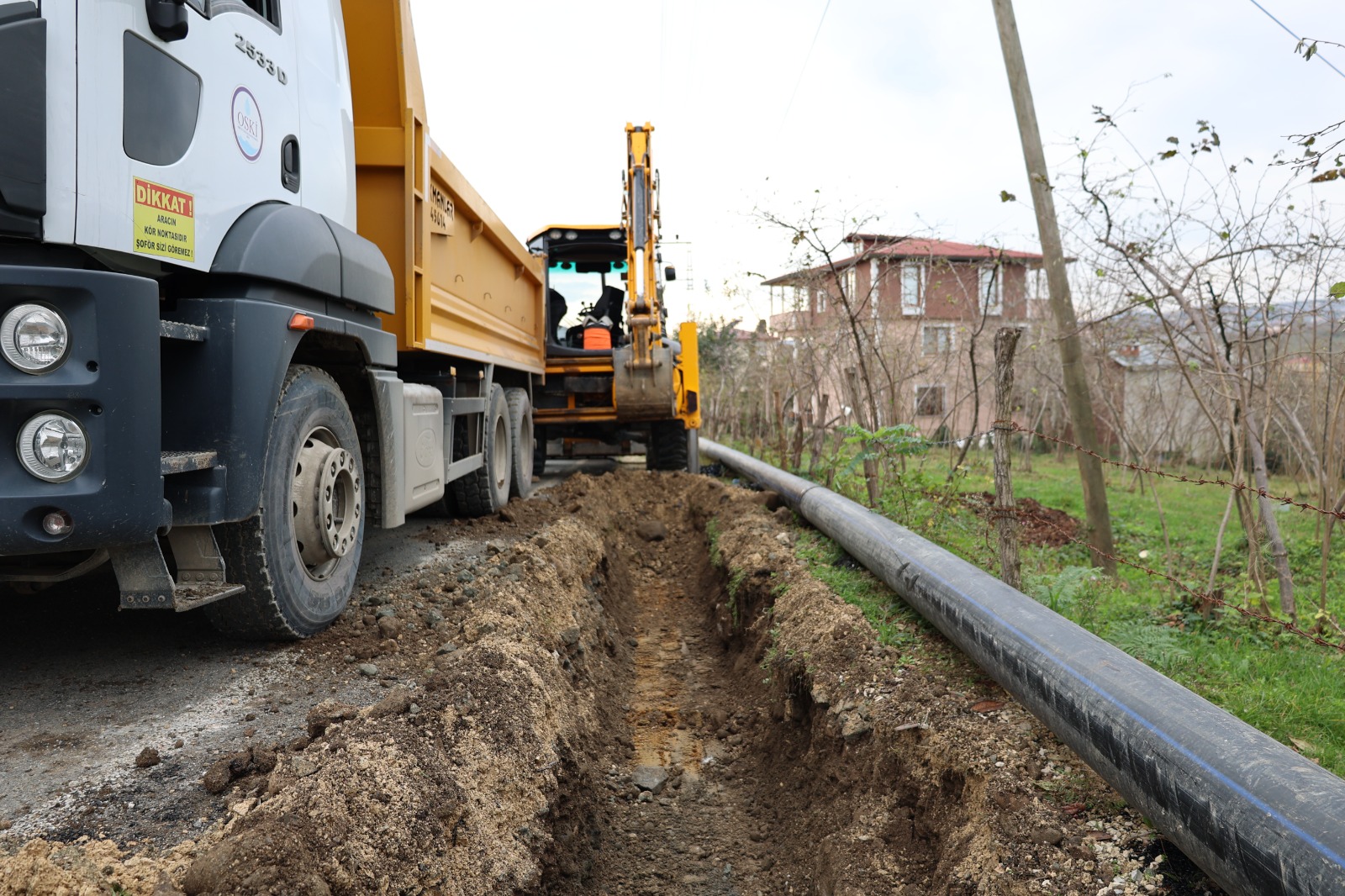 ÖCELİ MAHALLESİNE ALTINORDU İÇME SUYU ARITMA TESİSİNDEN İLAVE SU TEMİN EDİLİYOR