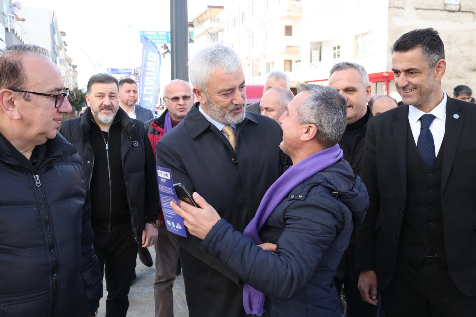 ALTINORDU'NUN ÇÖP SORUNUNU ÇÖZEN ENVER YILMAZ'A DURUGÖL'DE SEVGİ SELİ