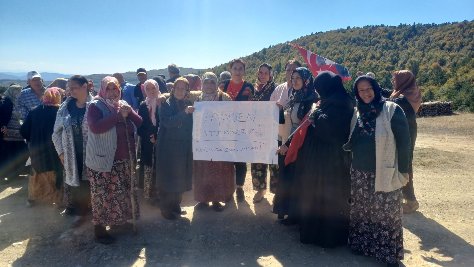 Derebaşı Halkı Madencileri Kovdu
