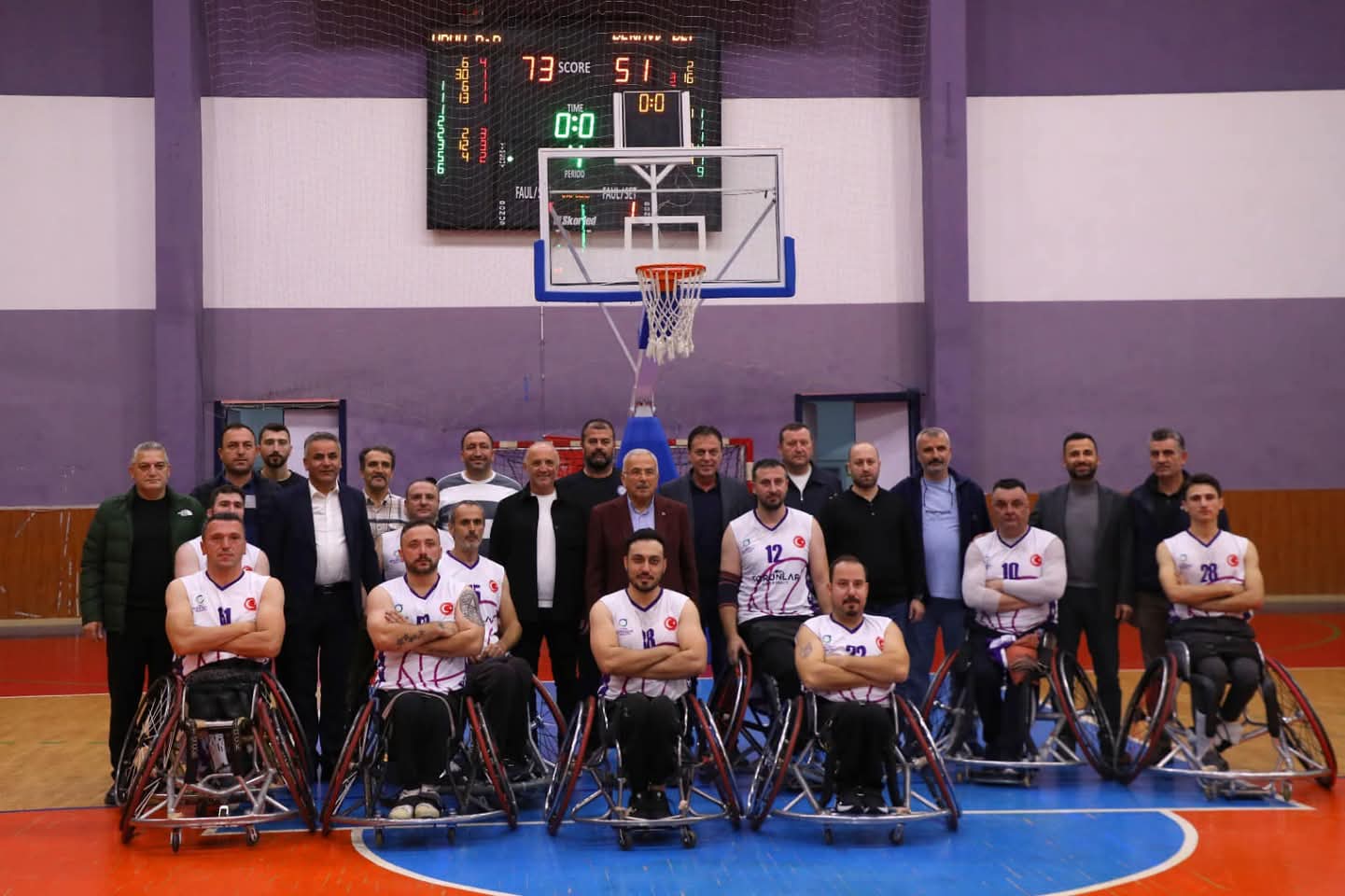 Ordu Büyükşehir Belediyesi Tekerlekli Basketbol Takımı Pendik'i Farkla Geçti Ordu Büyükşehir Belediyesi Tekerlekli Basketbol Takımı Pendik'i Farkla Geçti