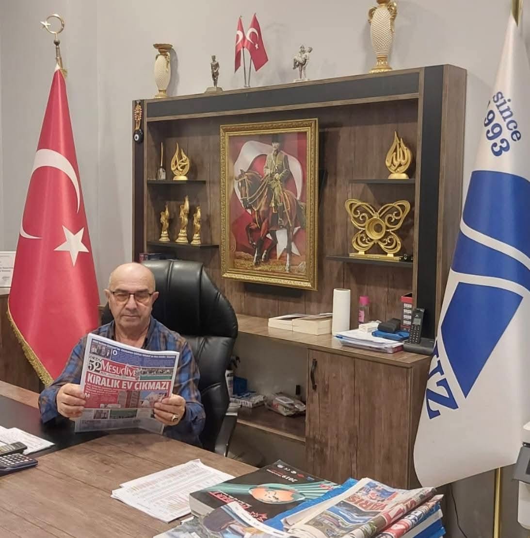 ANTALYA'DAN HAVUZCU MEHMET AKKUŞ MESUDİYE GAZETESİNE ABONELİĞİNİ YENİLEDİ