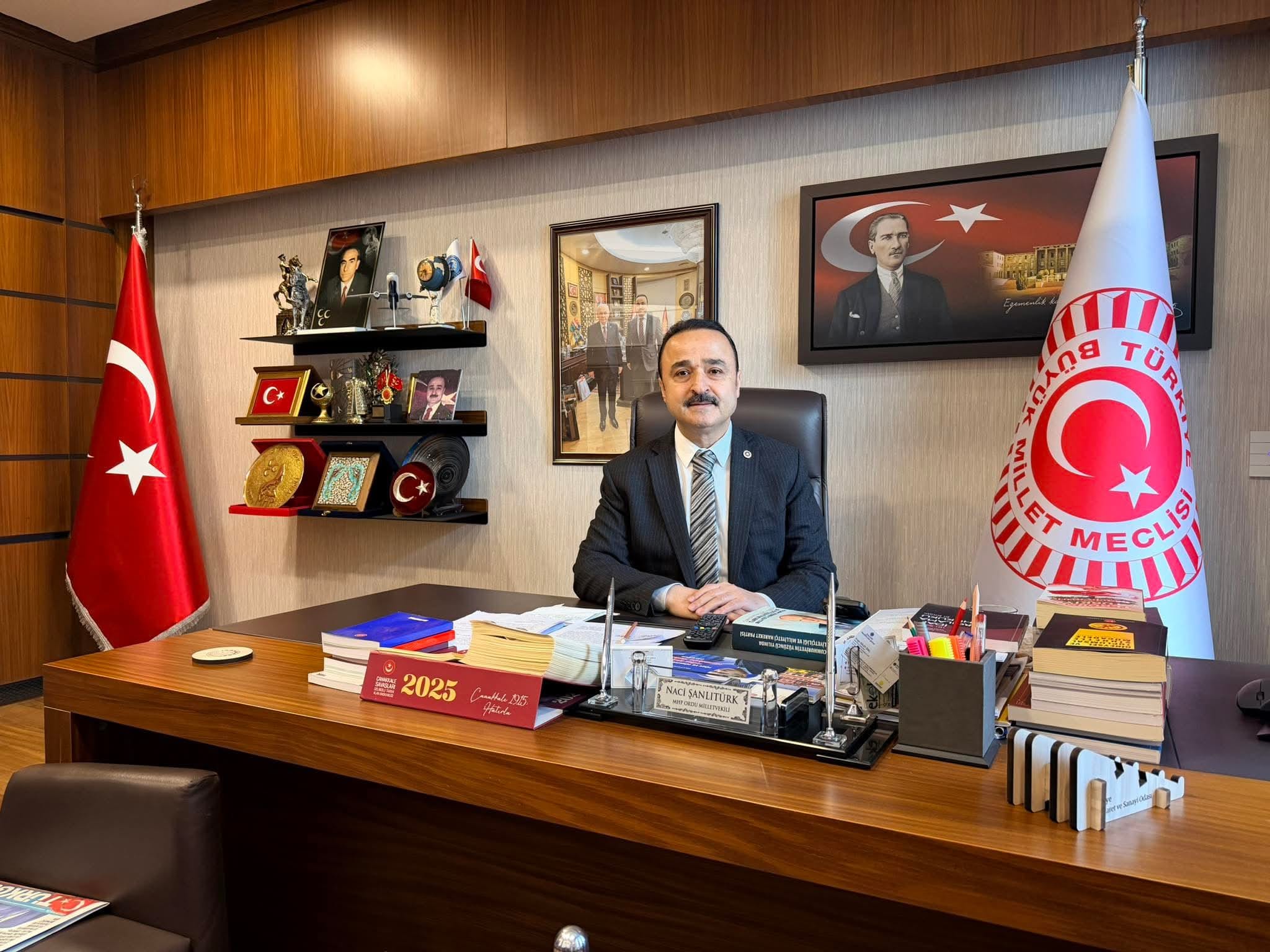 NACİ ŞANLITÜRK, "EN AKTİF MİLLETVEKİLİ BENİM" NACİ ŞANLITÜRK, "EN AKTİF MİLLETVEKİLİ BENİM"