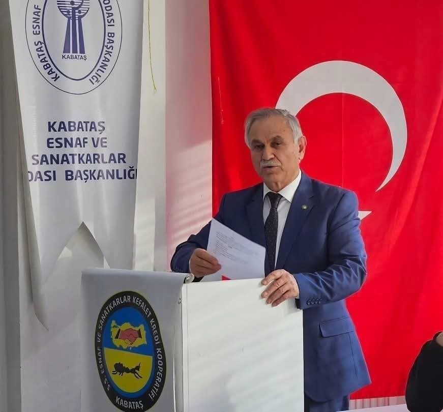 KABATAŞ ESNAF ODASI BAŞKANLIĞINA KEMAL AYDIN SEÇİLDİ