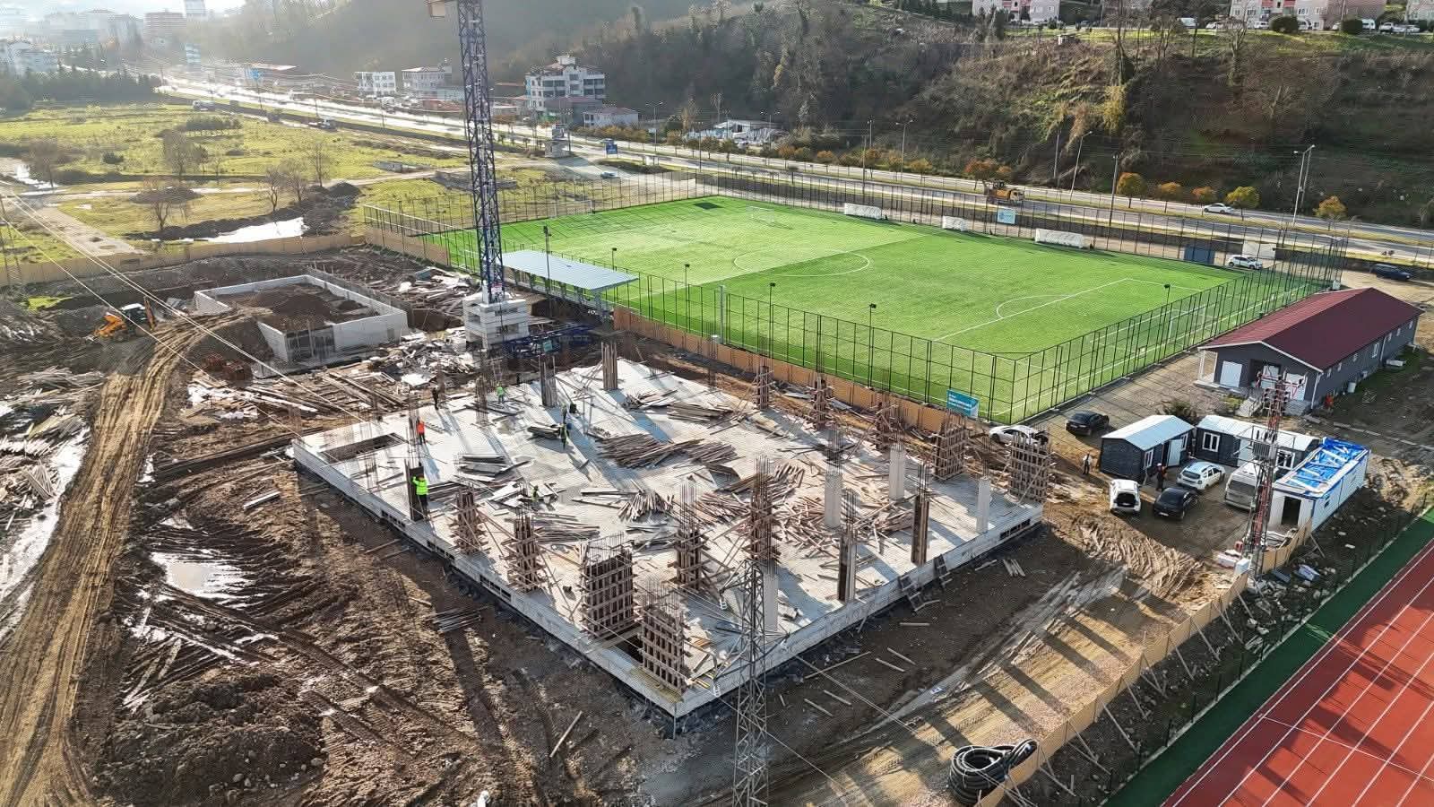 ORDU YARI OLİMPİK YÜZME HAVUZU İNŞAATI BAŞLADI ORDU YARI OLİMPİK YÜZME HAVUZU İNŞAATI BAŞLADI