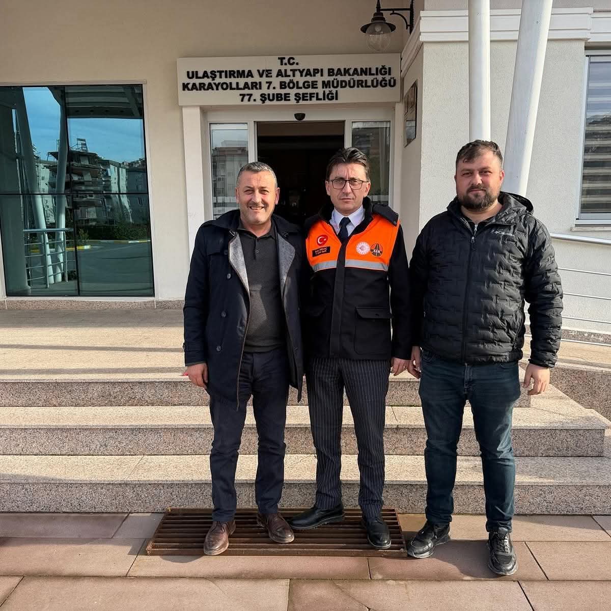 BAŞKAN KOÇYİĞİT, KARAYOLLARI ORDU ŞUBE ŞEFİNİ ZİYARET ETTİ BAŞKAN KOÇYİĞİT, KARAYOLLARI ORDU ŞUBE ŞEFİNİ ZİYARET ETTİ